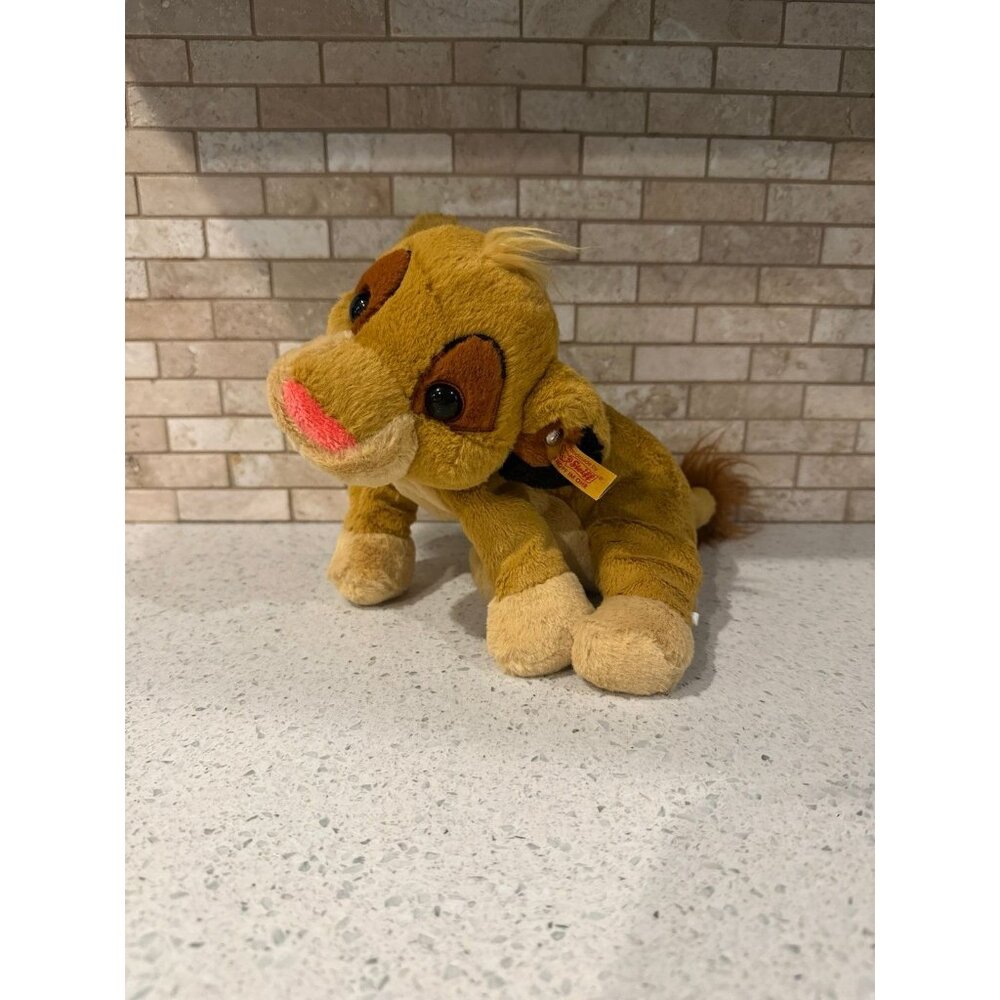 Disney The Lion King Steiff Simba Plush 12"